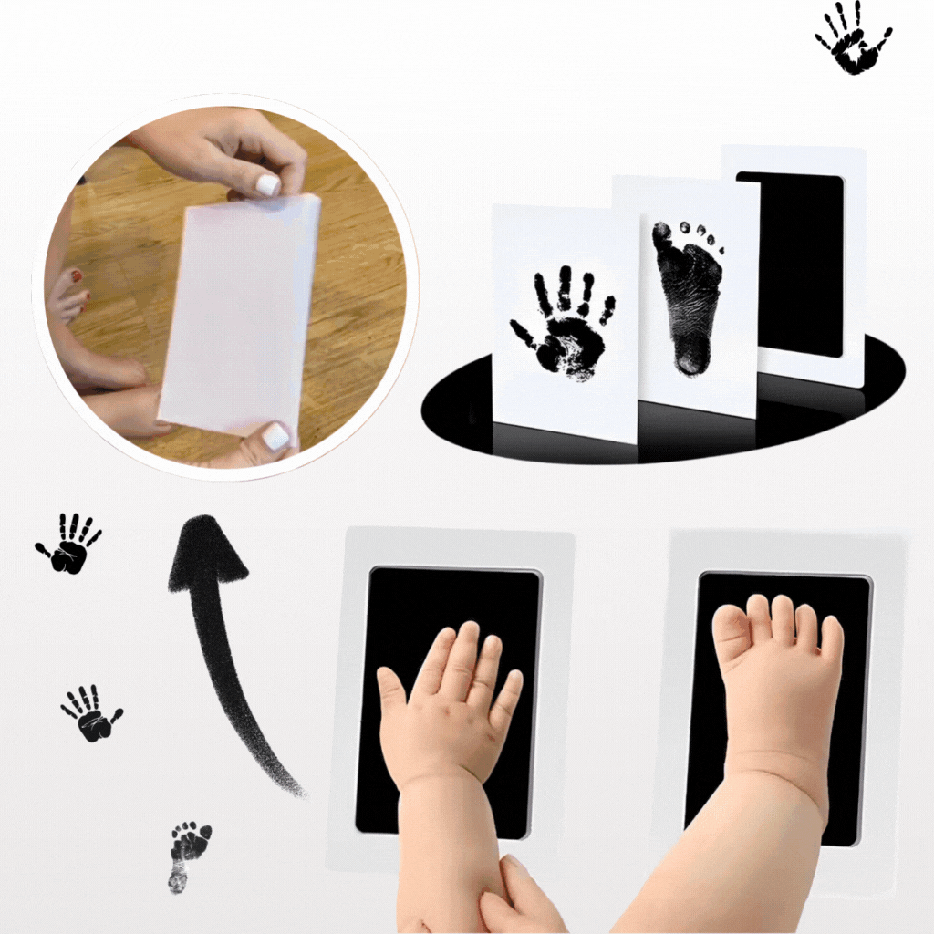 Maluszkowy Ślad - pamiątka pierwszego dotyku (wyjątkowy prezent)